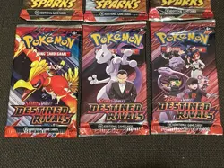 Pokemon TCG Surging Sparks Assorted Booster Packs Lot Of 6 New Sealed - Image 3