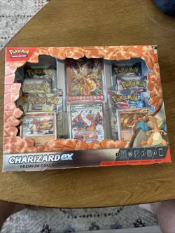 Pokemon TCG: Charizard ex Premium Collection Box - 6 Packs 820650873232 - Image 1