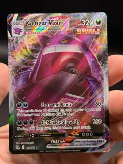 Gengar VMAX 157/264 Swsh08: Fusion Strike Pokemon English NM - Image 3