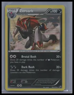 Zoroark - holo Legendary Treasures # 90/113 NM/LP Pokemon TCG - Image 1
