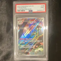 Pokemon 2023 Toedscruel Illustration Rare SV04 Paradox Rift PSA 185/182 - Image 1
