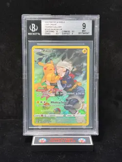 2022 Pokemon Sword and Shield Lost Origin Trainer Gallery Pikachu #TG05 BGS 9 - Image 1