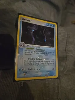 Pokemon 20/112 Cloyster Rare Reverse Holo EX Fire Red Leaf Green 2004 - Image 1