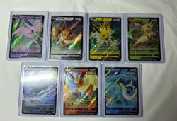 Pokemon EEVEELUTIONS LOT Eevee,Espeon,Joleen,Leafeon,Umbreon,Flareon,Vaporeon - Image 1