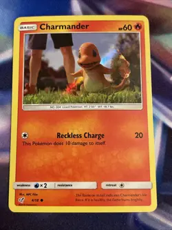 Charmander - 4/18 - Common Holo - Detective Pikachu - Pokemon TCG NM - Image 2