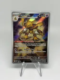 Alakazam 009 Me: Mega Evolution Promo Pokemon NM - Image 1