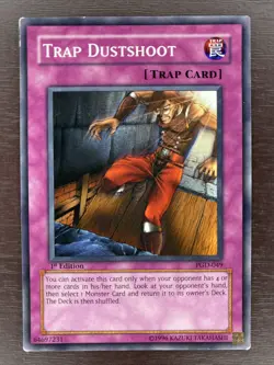 Yu-Gi-Oh! Trap Dustshoot PGD-049 Pharaonic Guardian 1st Edition Lightplay LP - Image 1