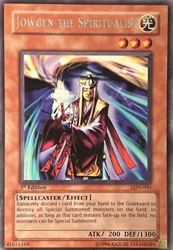 Jowgen the Spiritualist LON-061 1st Edition Rare VLP - Image 1