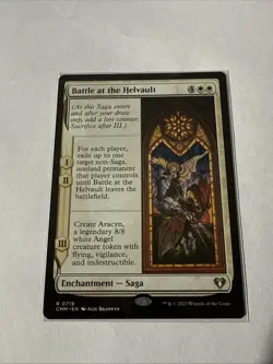 MTG Battle at the Helvault Commander Masters Regular Rare Card 0719 NM - Image 1