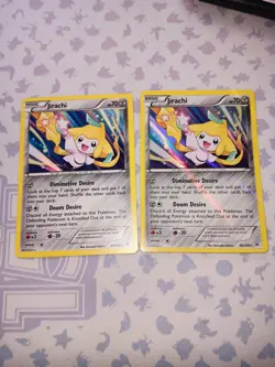 Pokemon TCG Jirachi Roaring Skies Holo Card 42/108 Near Mint/LP+ - Image 1