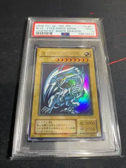 2000 Blue Eyes White Dragon LB01 LB-01 Japanese SDK-001 JAPAN Yugioh Card PSA 9 - Image 1
