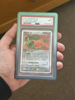 Pokemon Card - PSA 9 FLYGON EX #94/108 (EX POWER KEEPERS) YEAR 2007 - Image 1