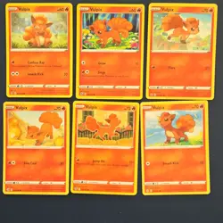 Pokemon TCG Card Lot Vulpix Alolan Vulpix Ninetales 17x Sun & Moon Sword Shield - Image 2