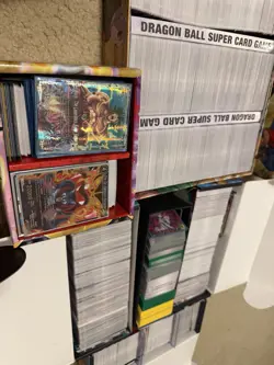 Huge Lot Of Old Dragonball Super Cards - Image 1