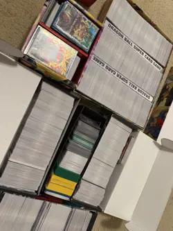 Huge Lot Of Old Dragonball Super Cards - Image 2