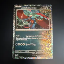 Pokemon Roaring Moon 011/015 Holo Promo McDonald's 2024 Basic 140 HP TCG Card - Image 1