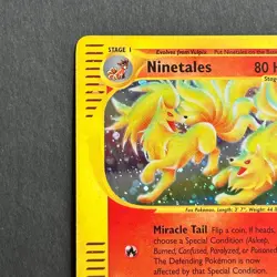 Ninetales H19/H32 Aquapolis Holo Rare Pokemon Card - Image 2