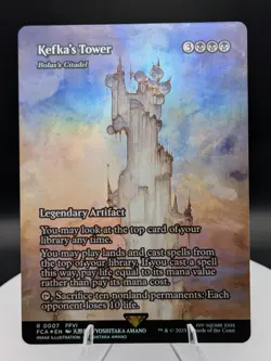 Kefka's Tower / Bolas's Citadel (Showcase) FOIL: Final Fantasy (FCA) MTG (NM) - Image 1