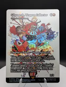 Gilgamesh, Weapon Collector (Showcase) FOIL: FCA Final Fantasy MTG (NM) - Image 1