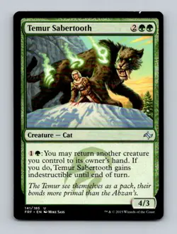 Temur Sabertooth U Fate Reforged 141 LP - Image 1