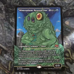 Mimeoplasm, Revered One (Showcase) Aetherdrift Foil - Image 1