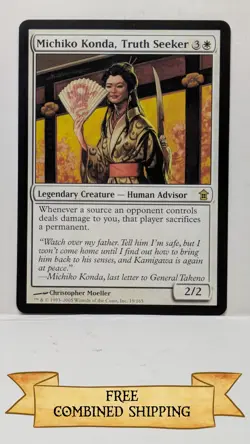 Michiko Konda, Truth Seeker Saviors of Kamigawa Regular - Image 1