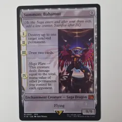Magic: The Gathering Summon: Bahamut (Enchantment Creature Dragon) - FFX M0001 - Image 1
