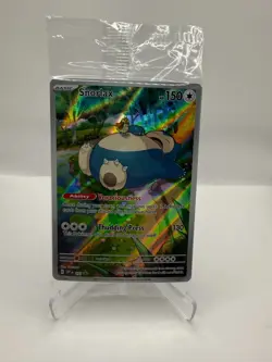 Sealed Snorlax SVP 051 Promo Pokemon 151 Holo Black Star Promo NM - Image 1