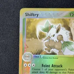 Shiftry 22/100 Sandstorm Reverse Holo Rare 2003 Pokemon TCG English Vintage - Image 3