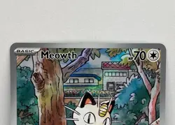 Meowth 106/094 - Pokemon TCG - Phantasmal Flames Illustration Rare Holo - NM - Image 2
