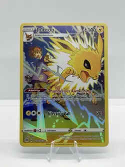 Pokemon TCG Jolteon TG04/TG30 Brilliant Stars Trainer Gallery Ultra Rare Holo - Image 1