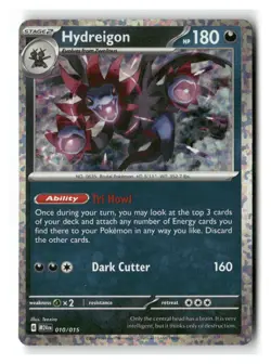 Hydreigon 010/015 Holo Promo McDonald's Promos 2024 Pokemon Near Mint - Image 1