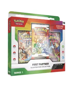Pokemon TCG First Partner Illustration Collection Series 1 PRESALE X5 - Image 1