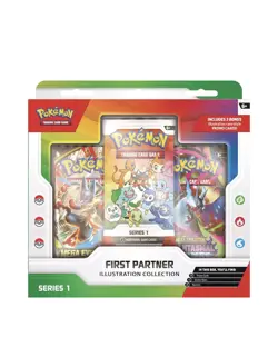 Pokemon TCG First Partner Illustration Collection Series 1 PRESALE X5 - Image 2