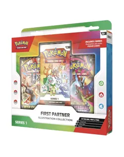 Pokemon TCG First Partner Illustration Collection Series 1 PRESALE X5 - Image 4