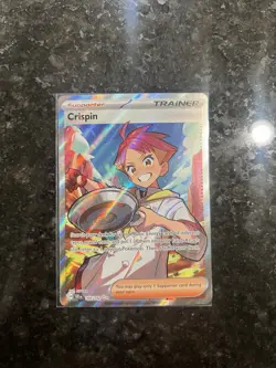 Crispin Full Art Trainer 164/142 Stellar Crown Pokemon English Near Mint+ - Image 1