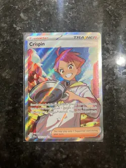 Crispin Full Art Trainer 164/142 Stellar Crown Pokemon English Near Mint+ - Image 2