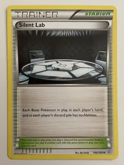 Silent Lab 140/160 Pokemon TCG XY Primal Clash Uncommon MP - Image 1