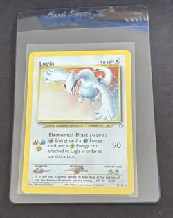 Pokemon TCG Lugia 9/111 Neo Genesis & Ho-Oh 7/64 Neo Revelation - Holo Rares MP - Image 3
