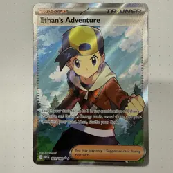 Ethan's Adventure 221/182 Ultra Rare SV10: Destined Rivals Pokemon TCG NM - Image 1