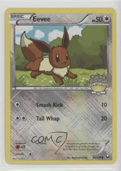 Eevee (City Championship Stamp) Pokemon Miscellaneous Promo & Energies #84 1997 - Image 1
