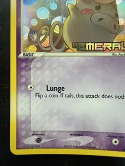 Pokemon EX Emerald Spoink Stamped Reverse Holo 66/106 (NM) - Image 4