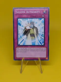 Yugioh - Solemn Authority (STOR-EN067) - Common 1st Edition - Image 1