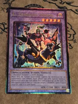 Yugioh El Shaddoll Winda RA04-EN052 Prismatic Ultimate Rare NM Presale - Image 1