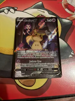 Pokemon Cards Mimikyu V TG16/TG30 Brilliant Stars Trainer Gallery Holo Rare V NM - Image 1