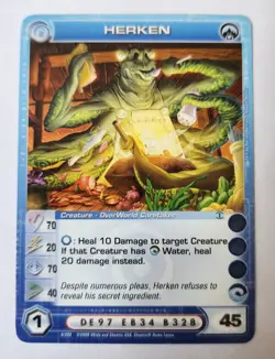 Chaotic Card : Herken Alliances Unraveled AU First Edition creature - Image 1