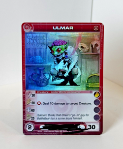 Ulmar - 1st edition - Ultra rare - Foil - Chaotic Card TCG - 30/20/60/25 - Image 1