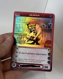 Ulmar - 1st edition - Ultra rare - Foil - Chaotic Card TCG - 30/20/60/25 - Image 2