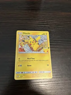 Pokemon Pikachu 25/25 HOLO 25th Anniversary Mcdonalds Promo 2021 Card TCG - Image 1
