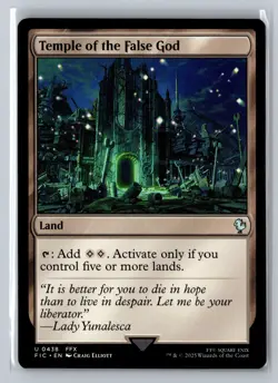 Temple of the False God Commander: FINAL FANTASY 438 Uncommon - Image 1